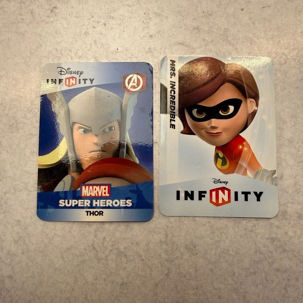 Disney Infinity Pad Set of 2 & Wii Game w/ Manual Untested